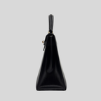 Hermès Kelly 32 Sellier Black Box Leather