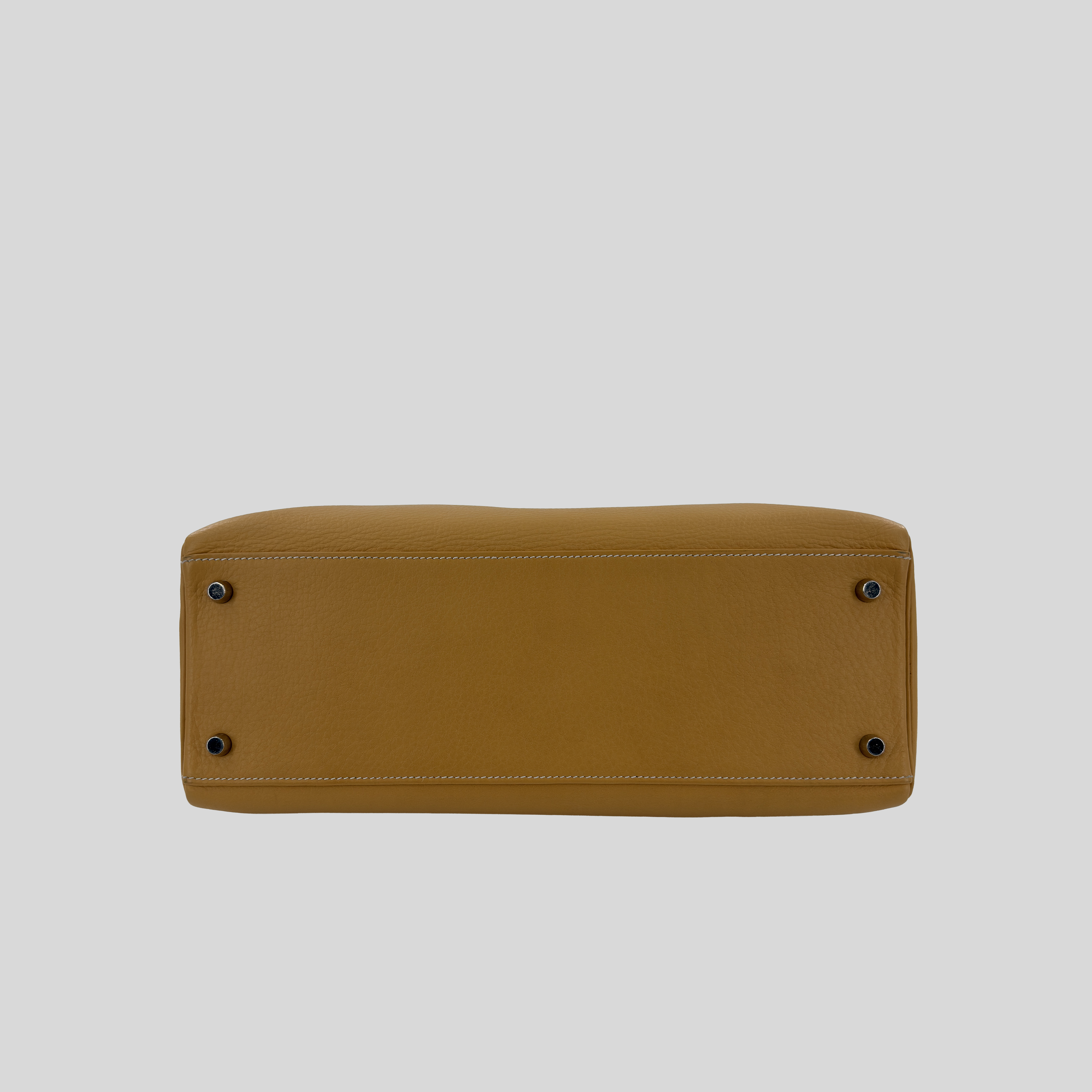 Hermès Kelly 35 Natural Sable Fjord Brushed Palladium Hardware