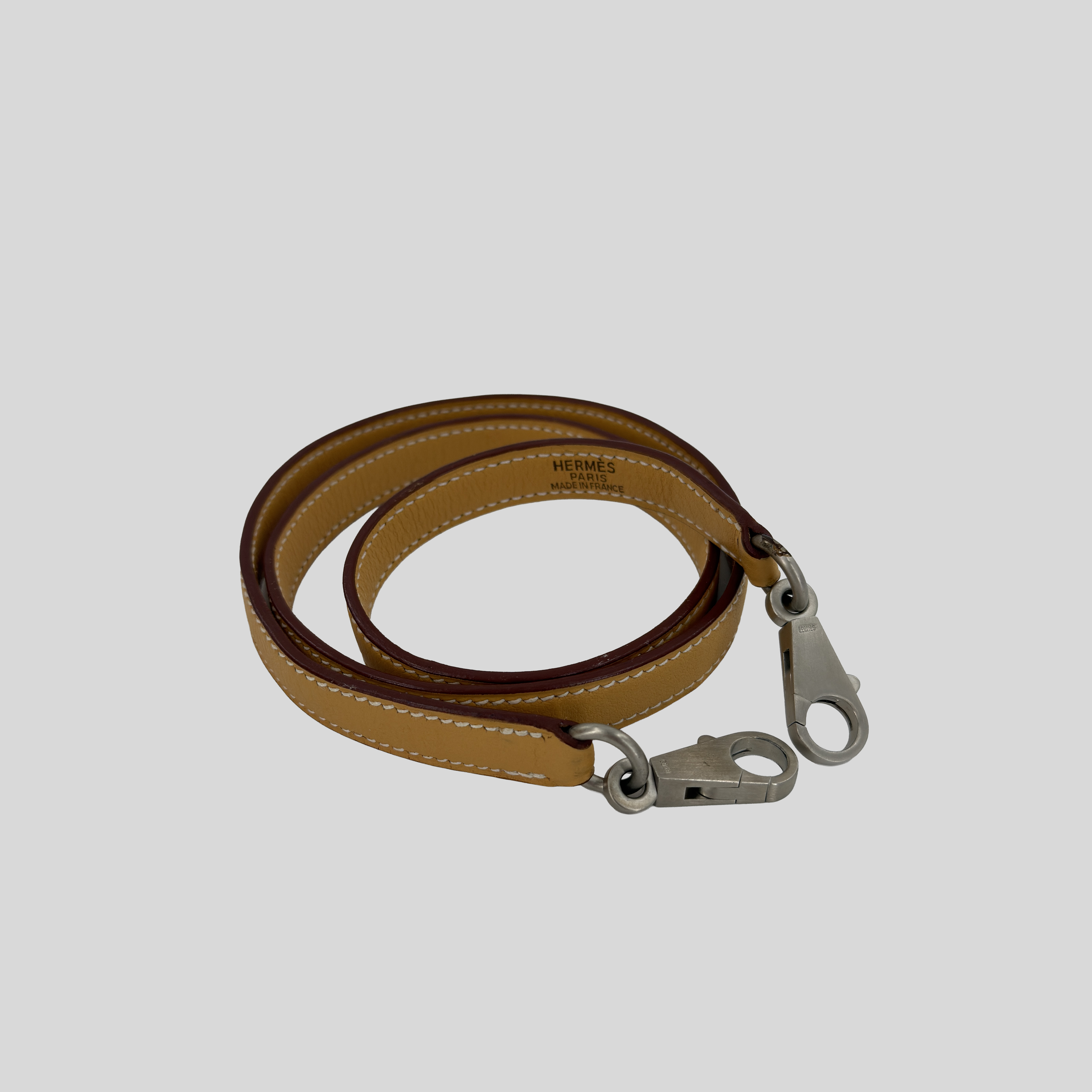 Hermès Kelly 35 Natural Sable Fjord Brushed Palladium Hardware