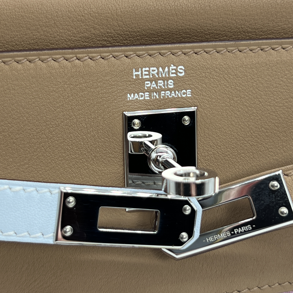 Hermès Kelly 25 Chai Multicolor Swift Palladium