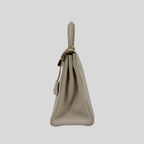 Hermès Kelly 28 Craie Togo Gold Hardware
