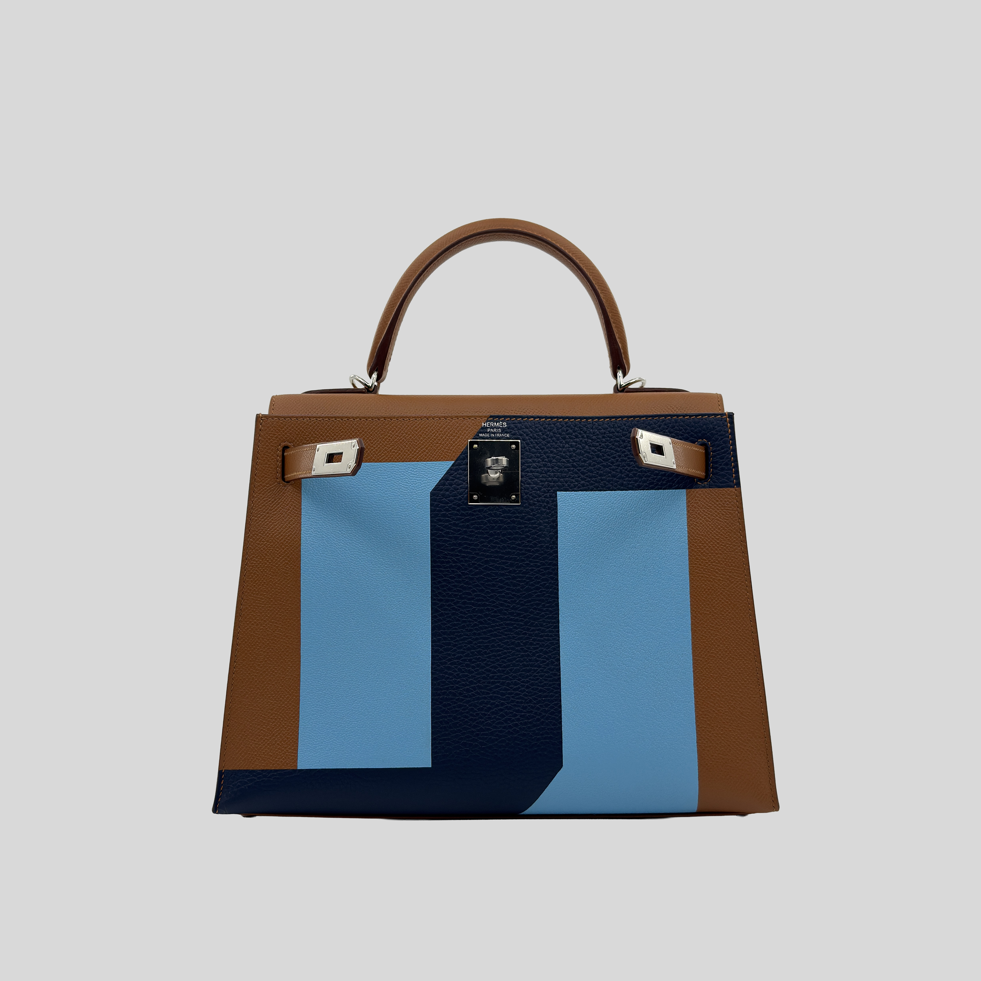 Hermès Kelly 28 Limited Edition “Kellygraphie” Lettre S Gold Palladium Hardware