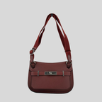 Hermès Mini Jypsière Rouge H Evercolor Palladium Hardware
