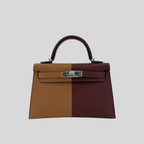 Hermès Mini Kelly Casaque Rouge H / Gold Epsom Palladium Hardware (Limited Edition)