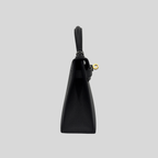 Hermès Mini Kelly Black Epsom Electrum Hardware