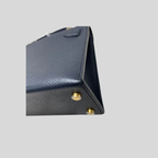 Hermès Mini Kelly Bleu Indigo Gold Hardware