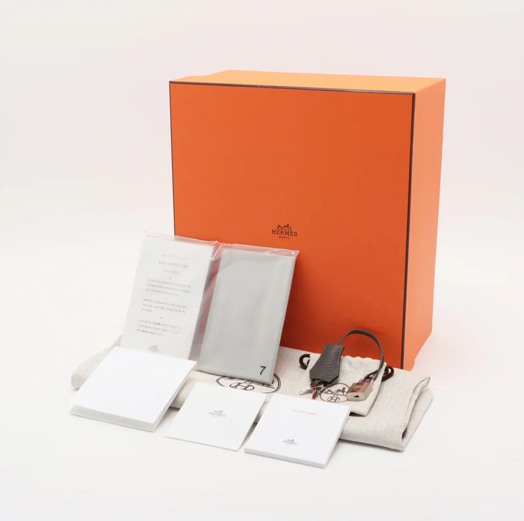 Hermès Birkin 25 Etain Togo Leather Palladium Hardware