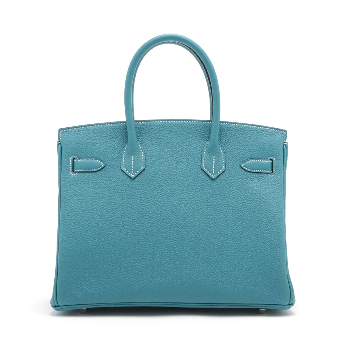 Hermès Birkin 30 Bleu Jean Togo Leather Palladium Hardware