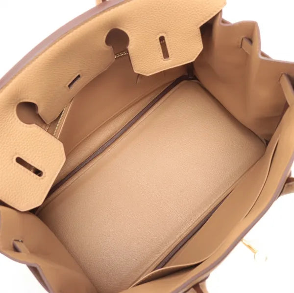 Hermès Birkin 30 Biscuit Togo Leather Gold Hardware