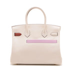 Hermès Birkin 30 Limited Edition “Colormatic” Nata Swift Leather Gold Hardware
