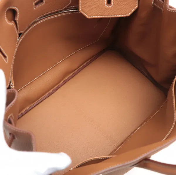 Hermès Birkin 40 Gold Togo Leather Palladium Hardware