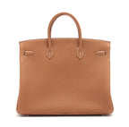 Hermès Birkin 40 Gold Togo Leather Palladium Hardware