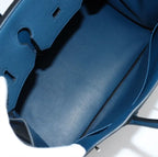 Hermès Birkin 40 Bleu De Prusse Togo Leather Palladium Hardware