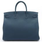 Hermès Birkin 40 Bleu De Prusse Togo Leather Palladium Hardware
