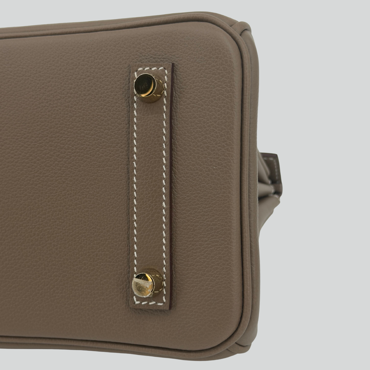Hermès Shoulder Birkin Light 29 Étoupe Evercolor Gold Hardware | Randolph Goods