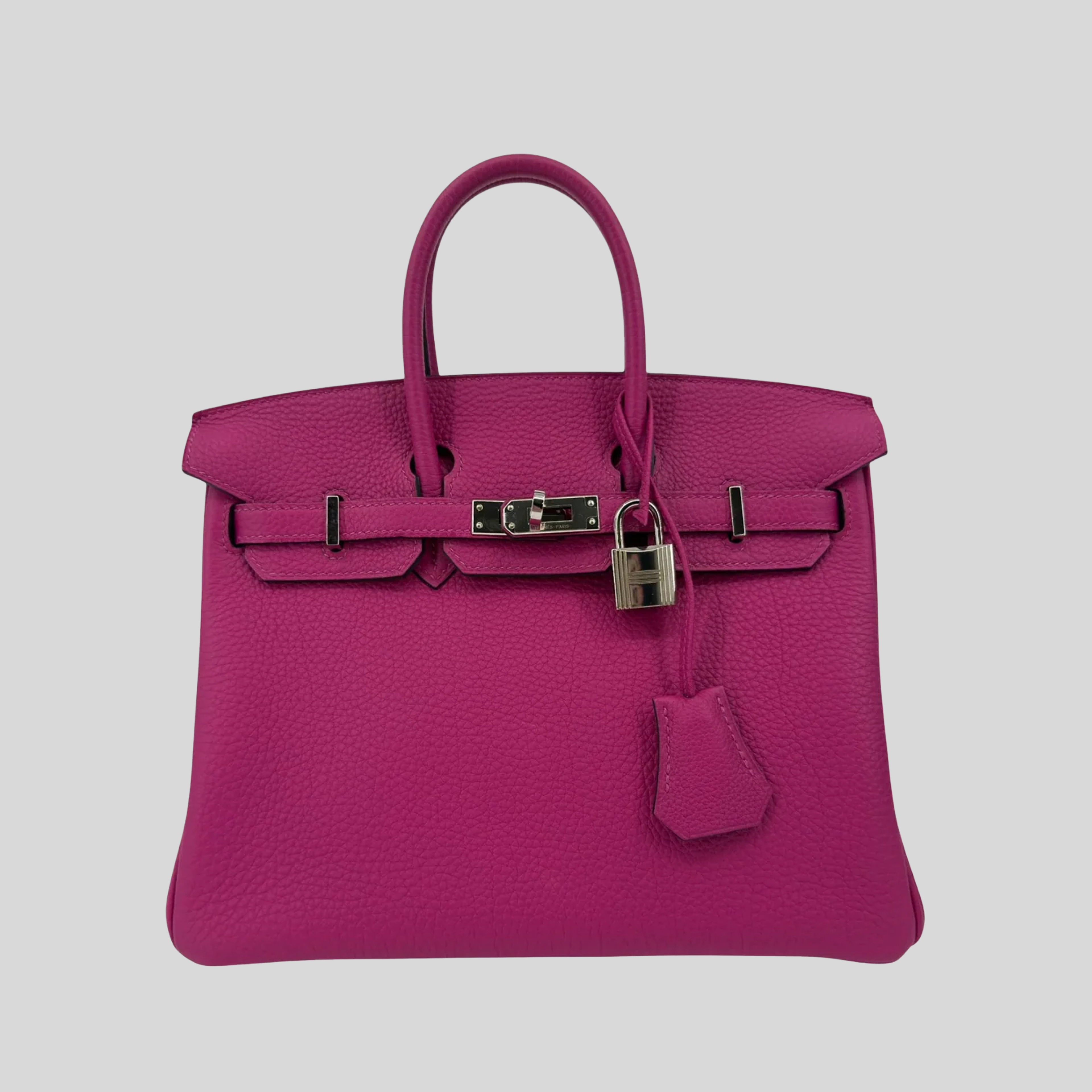 Hermès Birkin 25 Rose Pourpre Togo Palladium Hardware