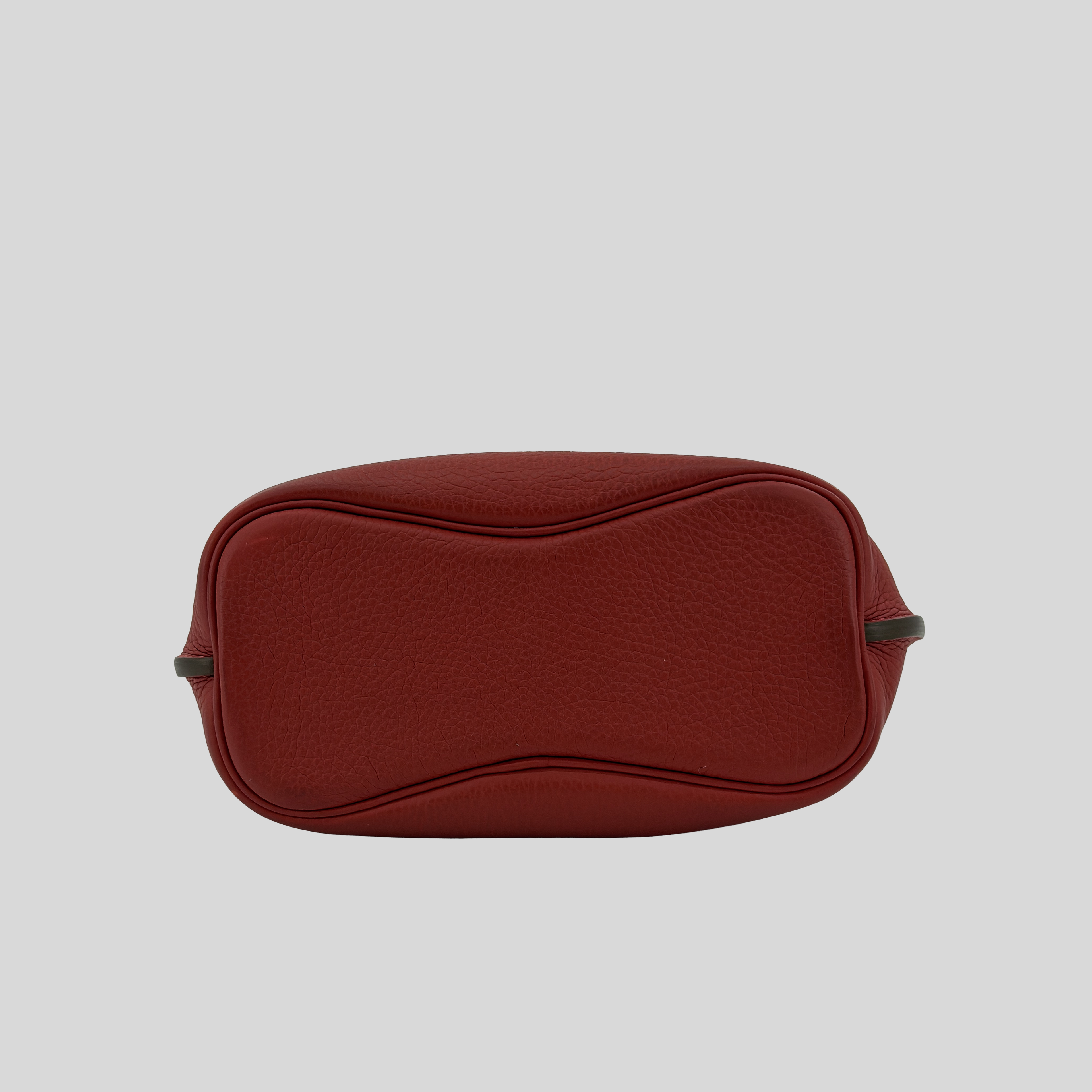 Hermès So Kelly 22 Sanguine / Capucine Togo Palladium Hardware