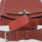 Hermès So Kelly 22 Sanguine / Capucine Togo Palladium Hardware