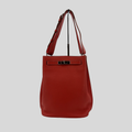 Hermès So Kelly 22 Sanguine / Capucine Togo Palladium Hardware