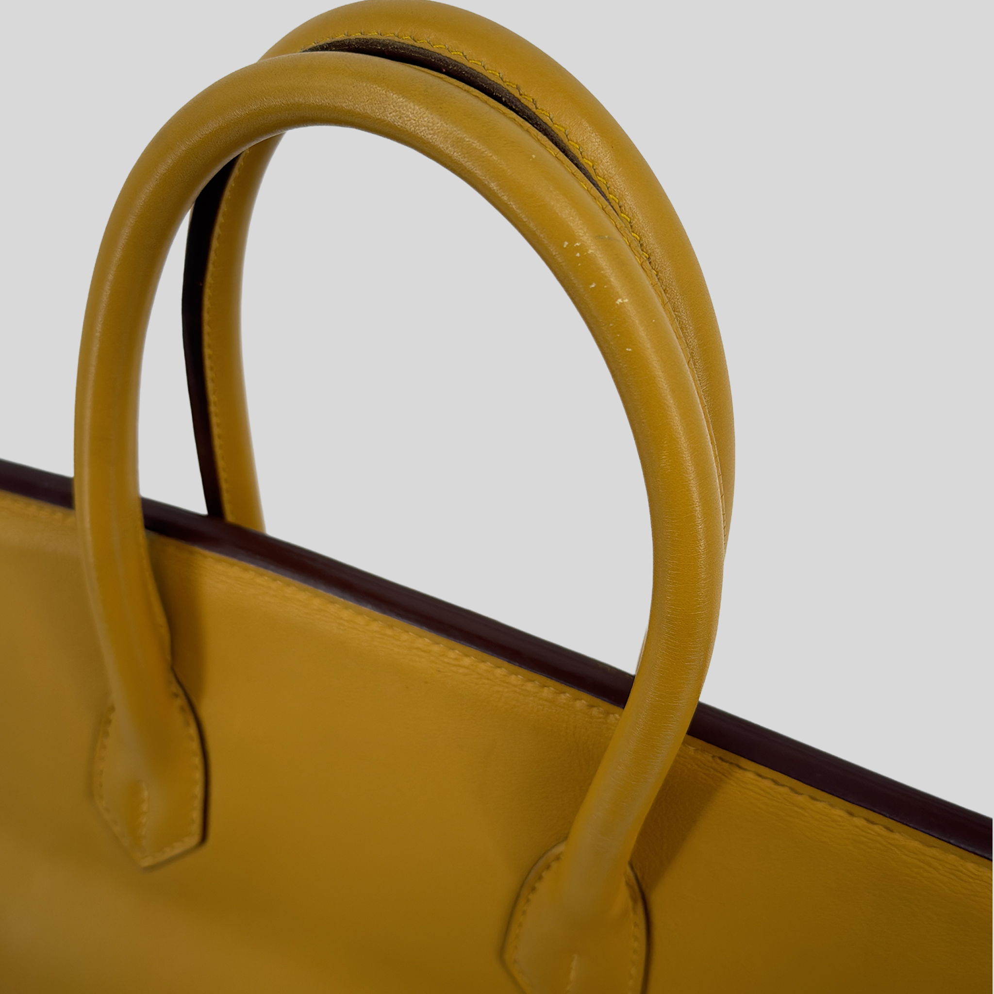Hermès Birkin 35 Soleil Swift Palladium Hardware
