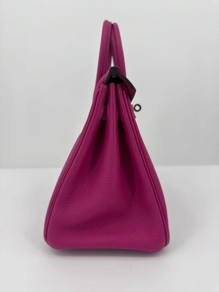 Hermès Birkin 25 Rose Pourpre Togo Palladium Hardware