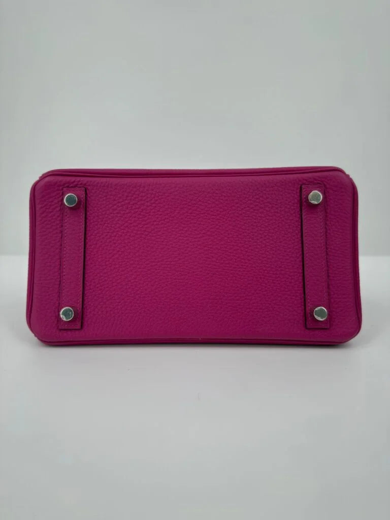 Hermès Birkin 25 Rose Pourpre Togo Palladium Hardware