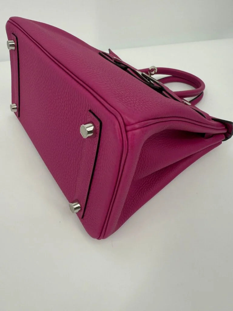 Hermès Birkin 25 Rose Pourpre Togo Palladium Hardware