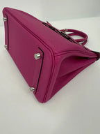 Hermès Birkin 25 Rose Pourpre Togo Palladium Hardware