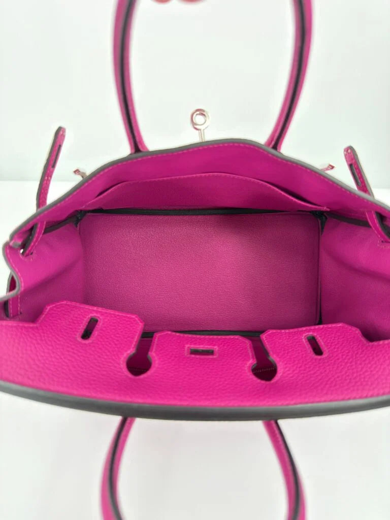 Hermès Birkin 25 Rose Pourpre Togo Palladium Hardware