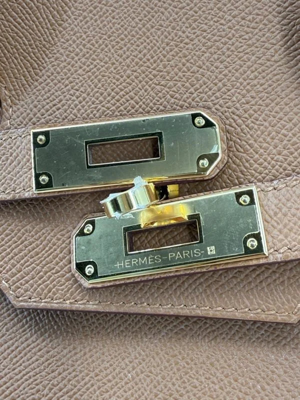 Hermès Birkin 35 Special Order Gold Epsom Gold Hardware (Horseshoe Stamp)