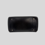 Birkin 35 Black Box Leather Brushed Palladium Hardware | Randolph Goods