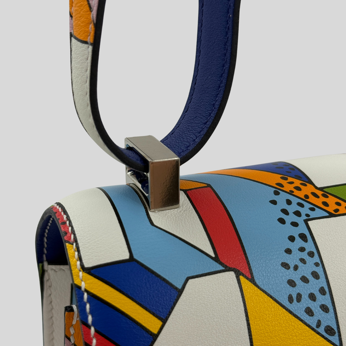 Hermès Constance 24 Limited Edition On A Summer Day Multicolor Swift Palladium Hardware