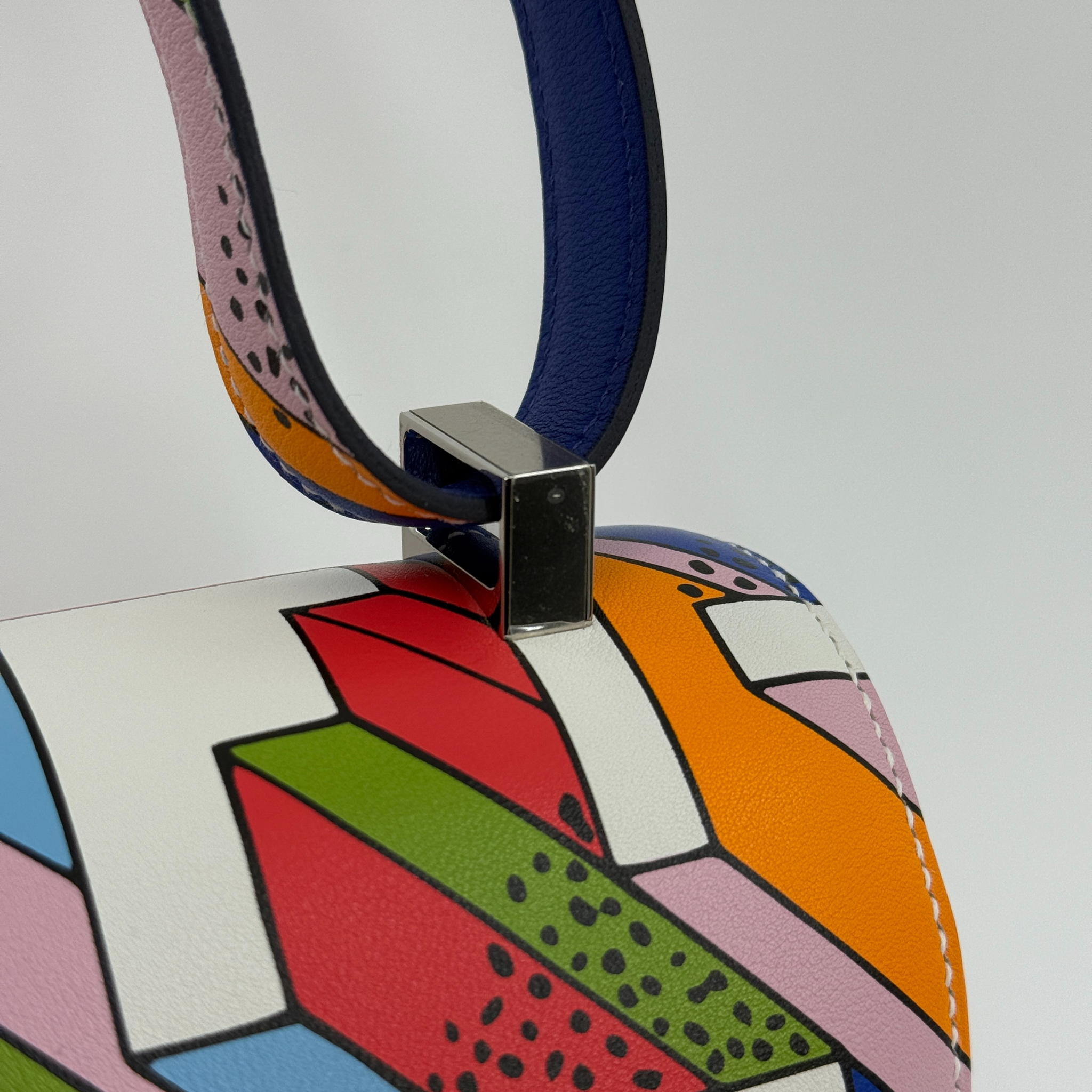 Hermès Constance 24 Limited Edition On A Summer Day Multicolor Swift Palladium Hardware