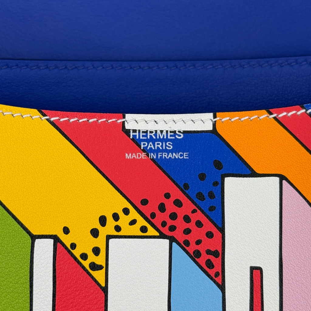 Hermès Constance 24 Limited Edition On A Summer Day Multicolor Swift Palladium Hardware