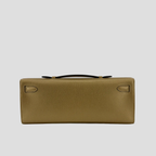 Hermès Kelly Cut Doré Chèvre Permabrass Hardware