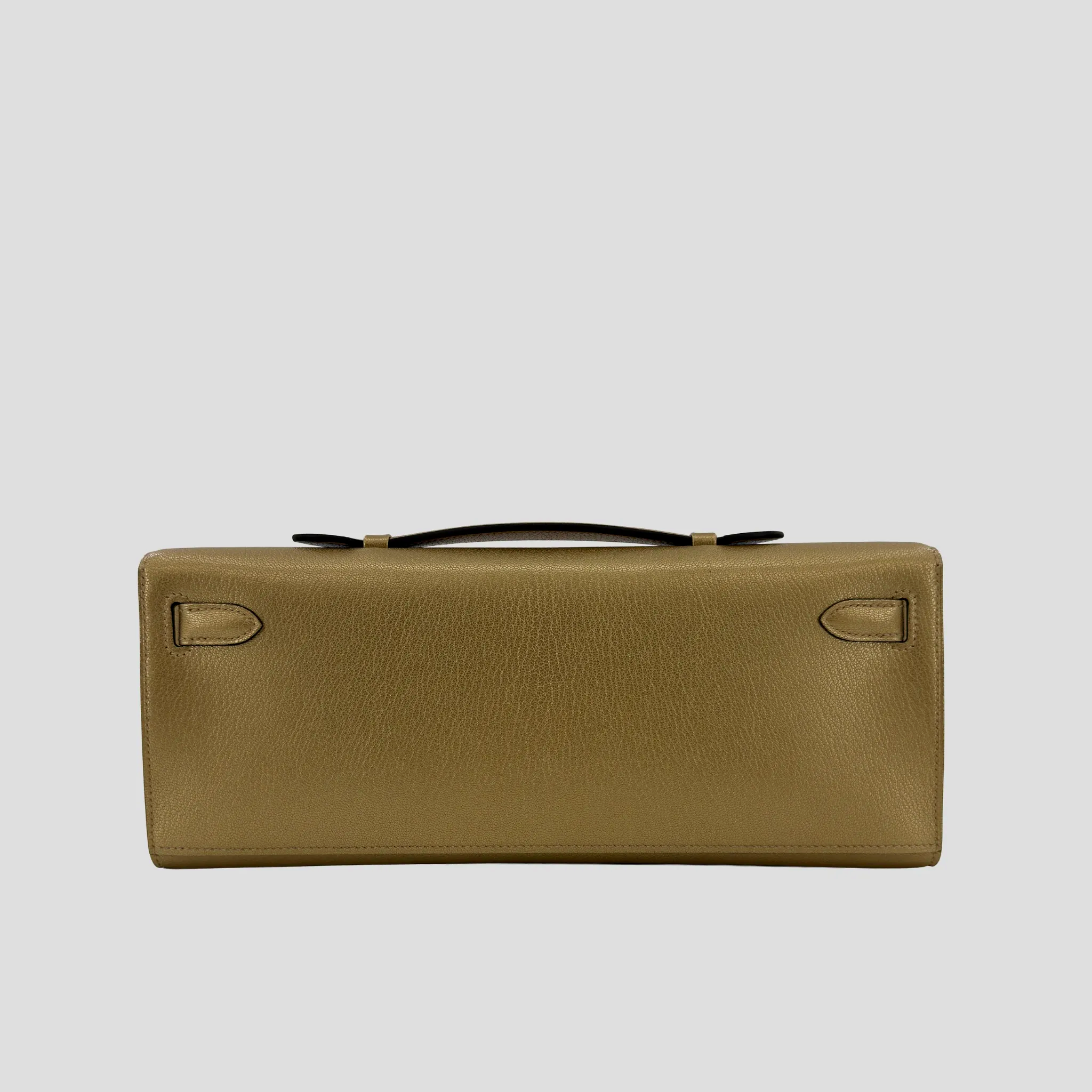 Hermès Kelly Cut Doré Chèvre Permabrass Hardware