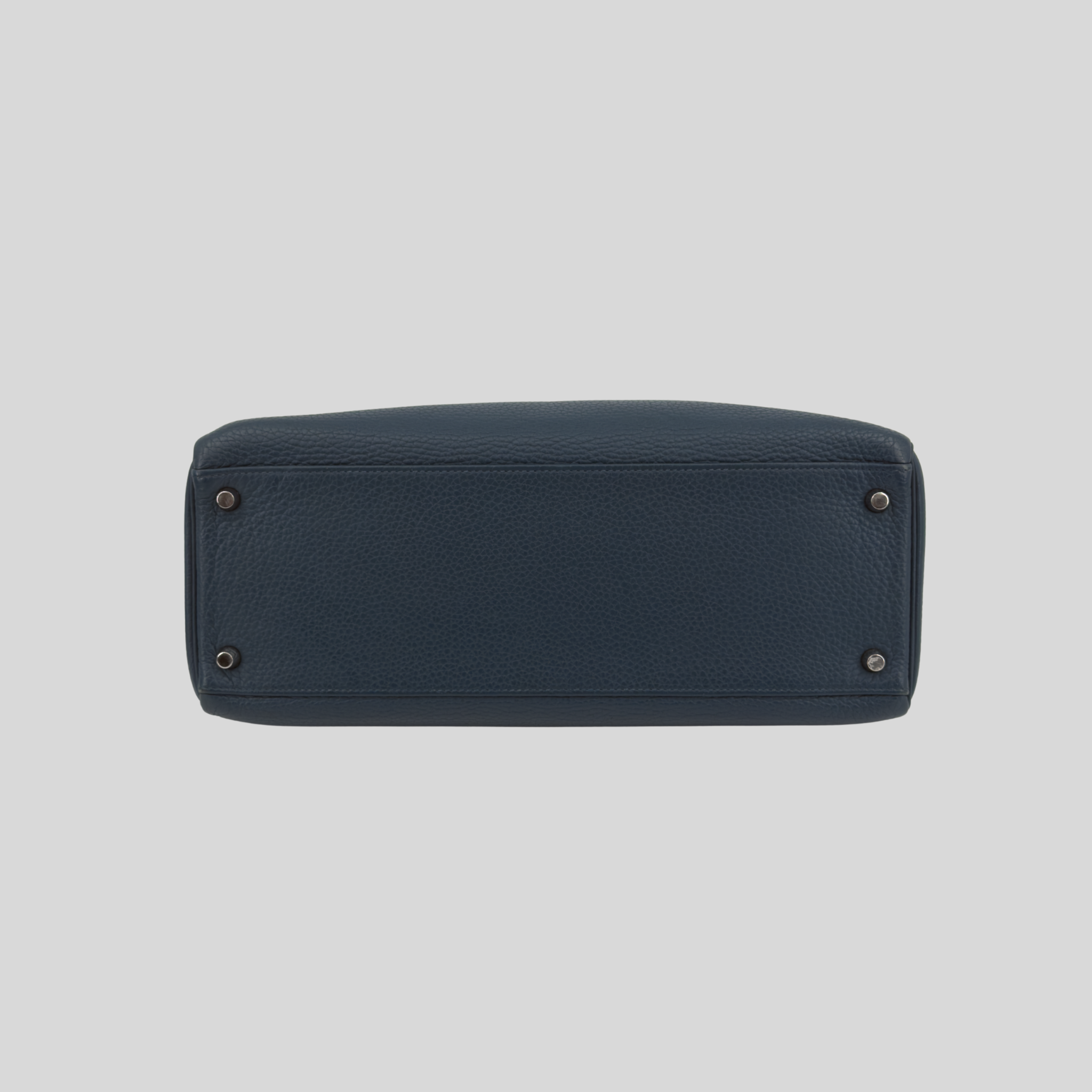Randolph Goods | Hermès Kelly 35 Bleu Colvert Clemence Palladium Hardware