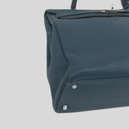 Randolph Goods | Hermès Kelly 35 Bleu Colvert Clemence Palladium Hardware