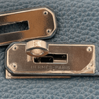 Randolph Goods | Hermès Kelly 35 Bleu Colvert Clemence Palladium Hardware