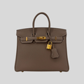 Hermès Birkin 25 Etoupe Togo Leather Gold Hardware | Randolph Goods