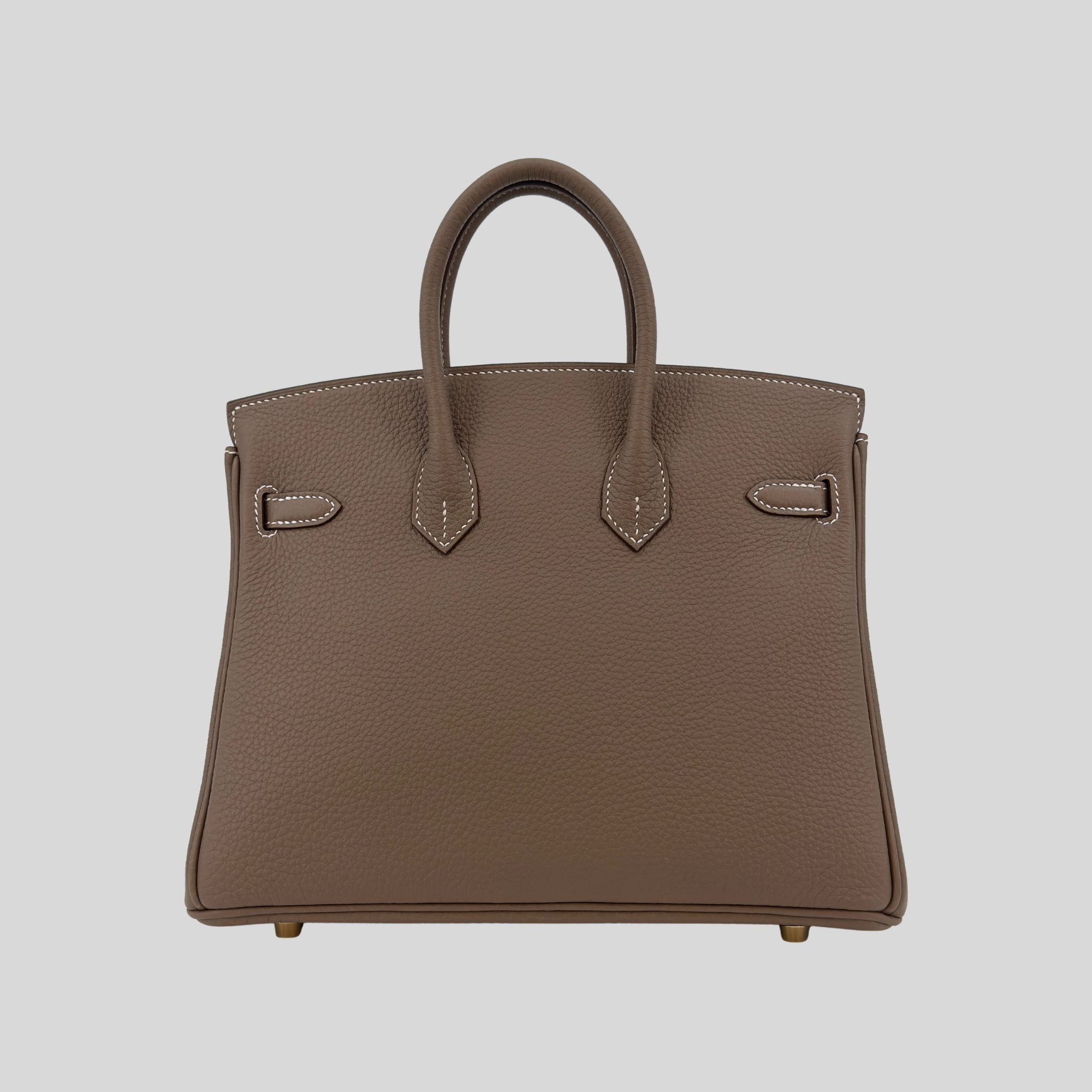 Hermès Birkin 25 Etoupe Togo Leather Gold Hardware | Randolph Goods