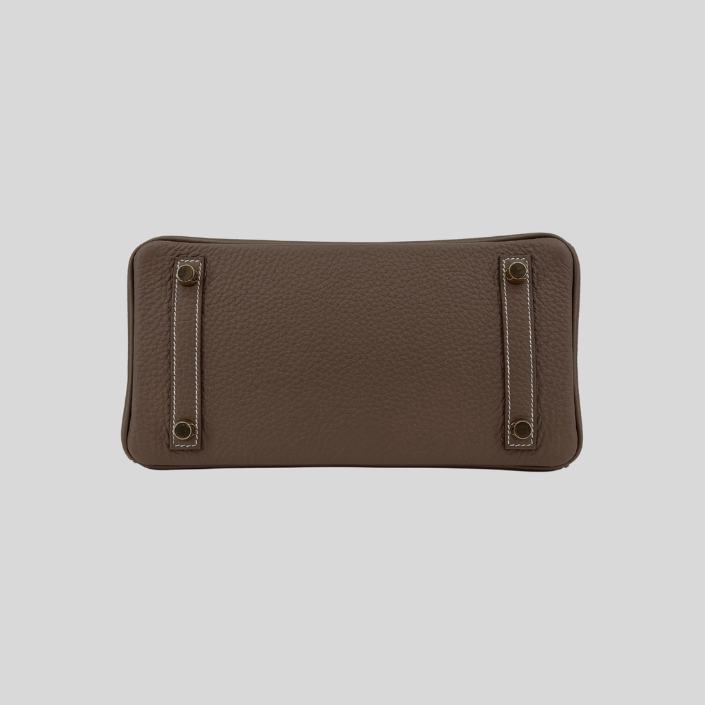 Hermès Birkin 25 Etoupe Togo Leather Gold Hardware