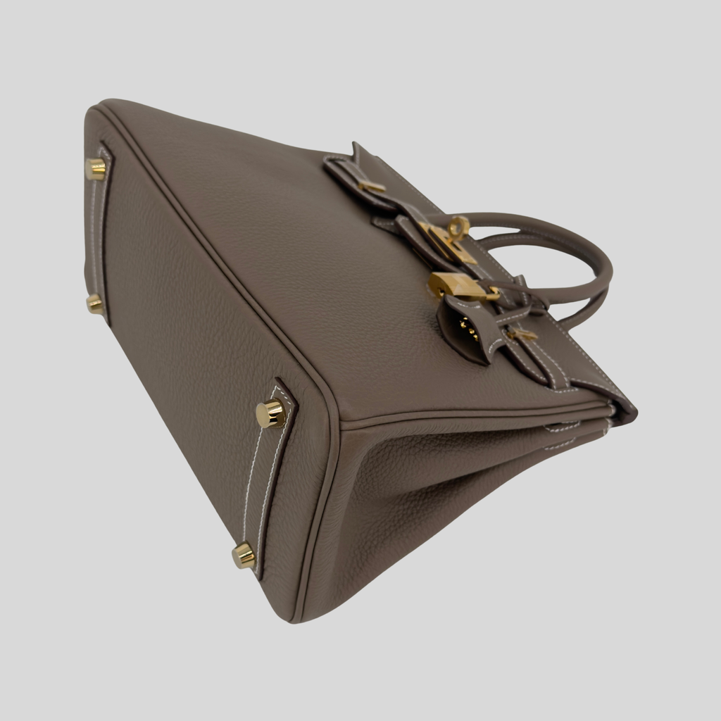 Hermès Birkin 25 Etoupe Togo Leather Gold Hardware | Randolph Goods