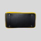 Randolph Goods | Hermès Birkin 35 HSS Black/Yellow Togo Leather Palladium Hardware