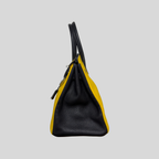 Randolph Goods | Hermès Birkin 35 HSS Black/Yellow Togo Leather Palladium Hardware