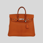 HAC 32 Potiron Chèvre Leather Palladium Hardware | Randolph Goods