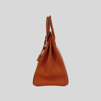 HAC 32 Potiron Chèvre Leather Palladium Hardware | Randolph Goods
