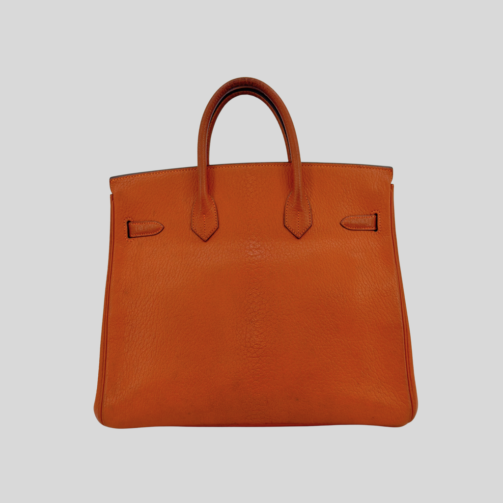 HAC 32 Potiron Chèvre Leather Palladium Hardware | Randolph Goods