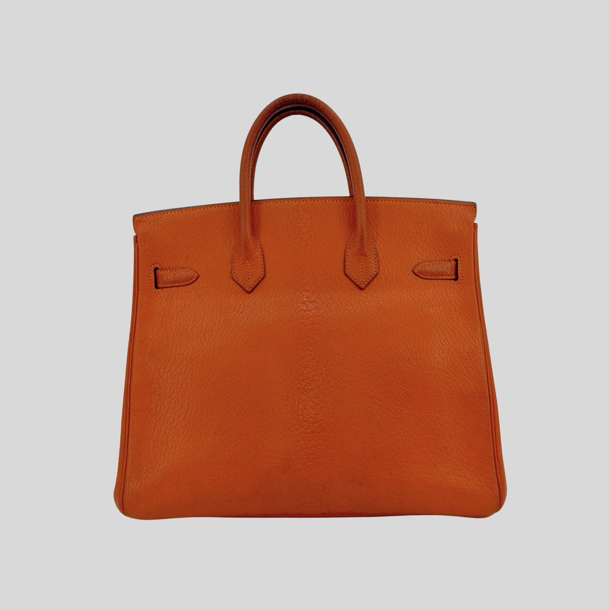 HAC 32 Potiron Chèvre Leather Palladium Hardware | Randolph Goods