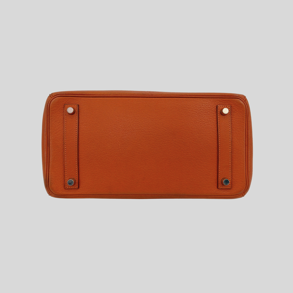 HAC 32 Potiron Chèvre Leather Palladium Hardware | Randolph Goods
